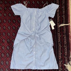 NWT design lab women’s off shoulders dress
